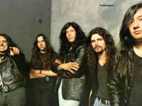 Testament, 1993: слева направо - Glen Alvelais, Greg Christian, Chuck Billy, John Tempesta, Eric Peterson
